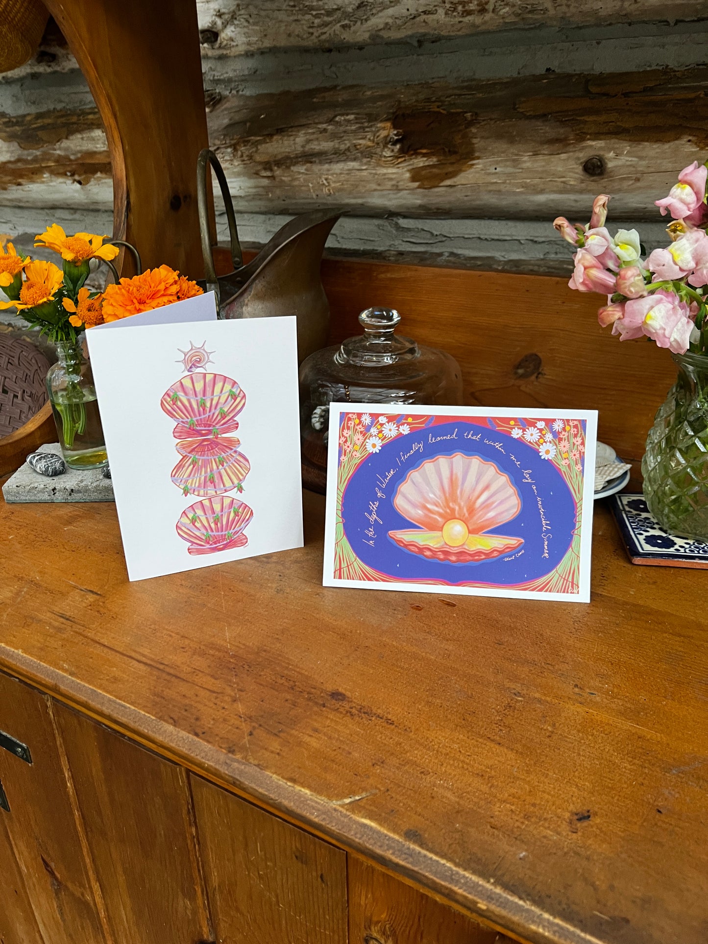 Deck the Shells: Seasonal Folded Card